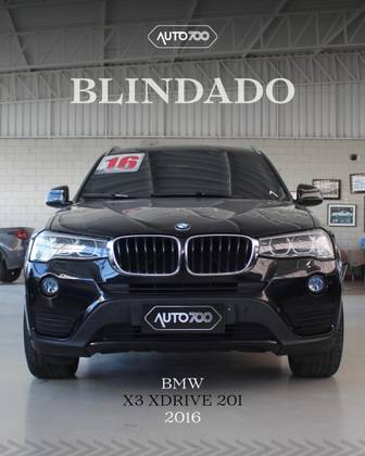 BMW X3 2.0 20I X LINE 4X4 16V GASOLINA 4P AUTOMÁTICO